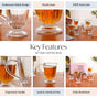 Classic Irish Coffee Glass Set Of 6 196ml