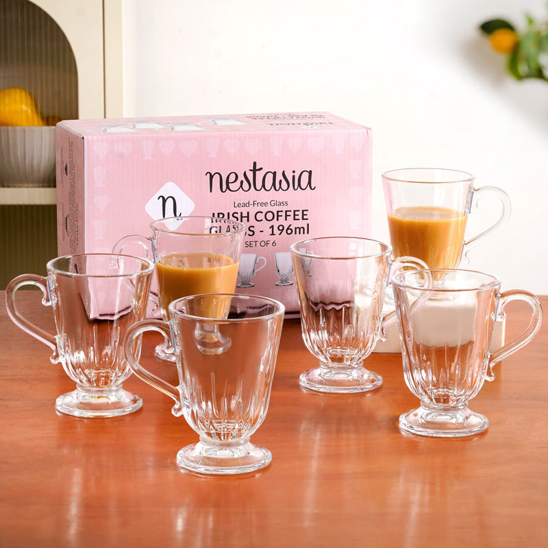 Classic Irish Coffee Glass Set Of 6 196ml