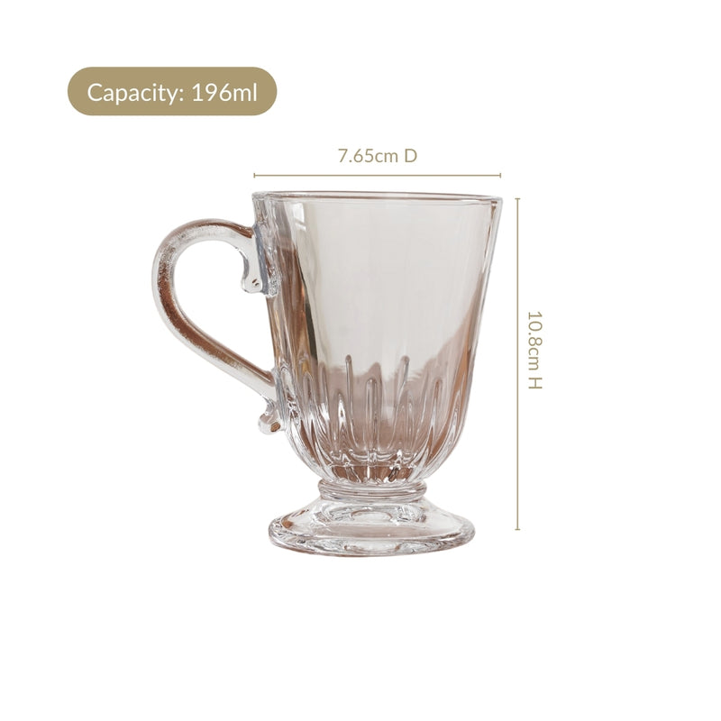 Classic Irish Coffee Glass Set Of 6 196ml