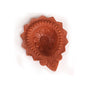 Petal Bordered Pure Terracotta Diyas Set Of 48