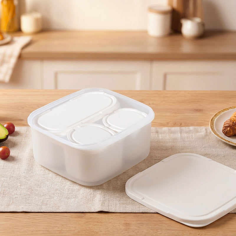 Nestable Food Storage Container Set Of 4 2150ml