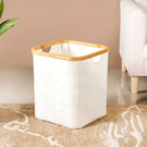 Minimalist Laundry Basket Off White