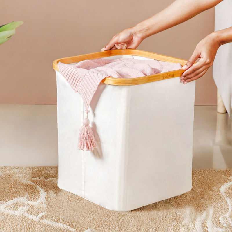 Cloth Laundry Bag Beige
