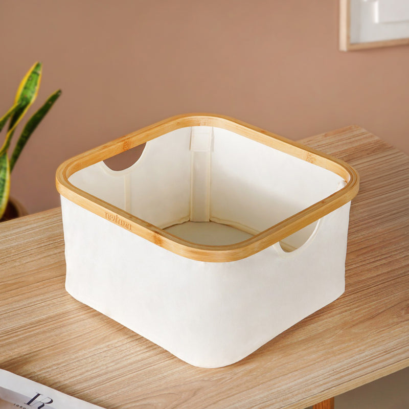 Cloth Laundry Hamper Beige