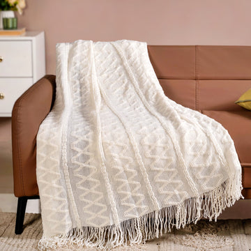 Cloud Dancer Couch Throw Blanket