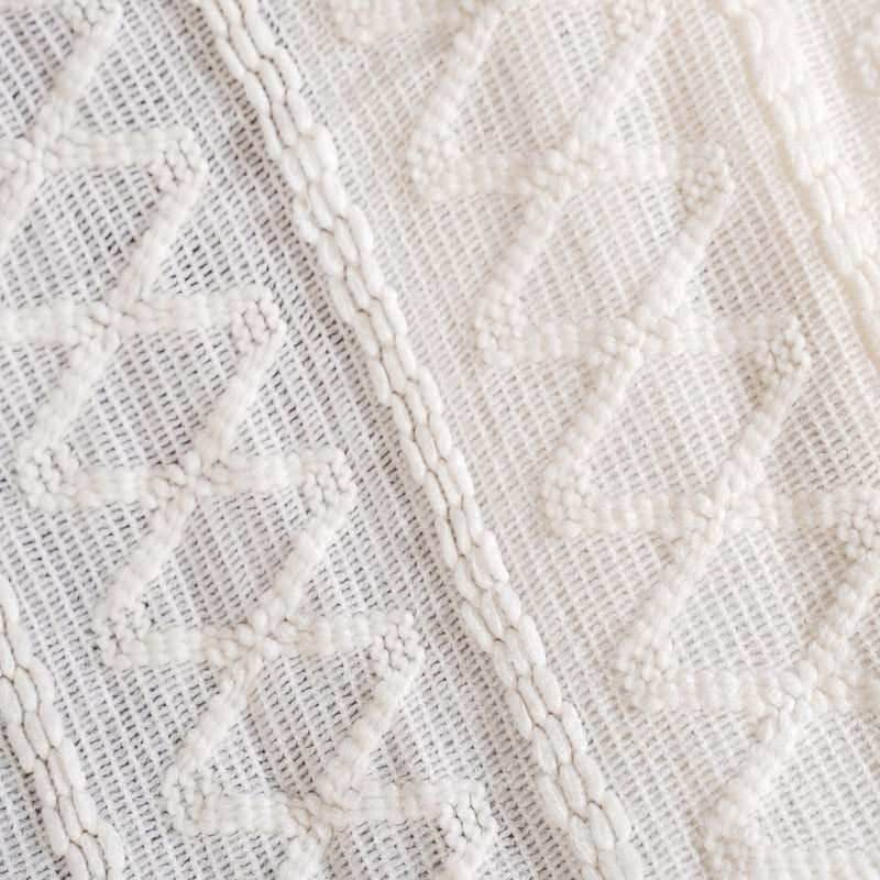 Cloud Dancer Couch Throw Blanket