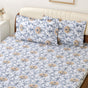 Coastal Chateau Queen Size Cotton Bedding Set 254x229cm