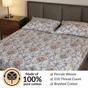 Coastal Chateau King Size Printed Cotton Bedding Set 275x275cm