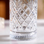 Textured Glass Tall Tumblers Set Of 6 490ml