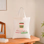 Coffee And Pizza Quotes Canvas Tote Bag Set Of 2