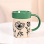 Poppy Grove Ceramic Coffee Mug Set Of 4 450ml