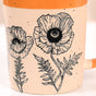 Poppy Grove Ceramic Coffee Mug Set Of 4 450ml