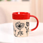 Poppy Grove Ceramic Coffee Mug Set Of 4 450ml