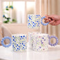 Lavender Blues Ceramic Coffee Mug Set Of 4 450ml