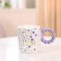 Lavender Blues Ceramic Coffee Mug Set Of 4 450ml