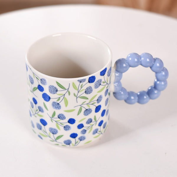 Lavender Blues Ceramic Coffee Mug Set Of 4 450ml