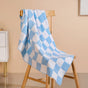 Colour Block Reversible Throw For Toddler 100x75cm