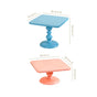 Colour Pop Square Riser In Peach And Blue