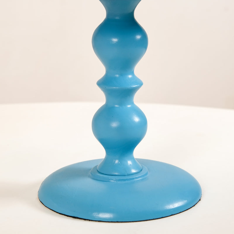 Colour Pop Square Riser In Peach And Blue