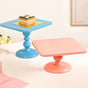 Colour Pop Square Riser In Peach And Blue