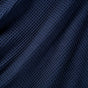 Combed Cotton Waffle Sofa Throw Blanket Deep Blue 220x200cm