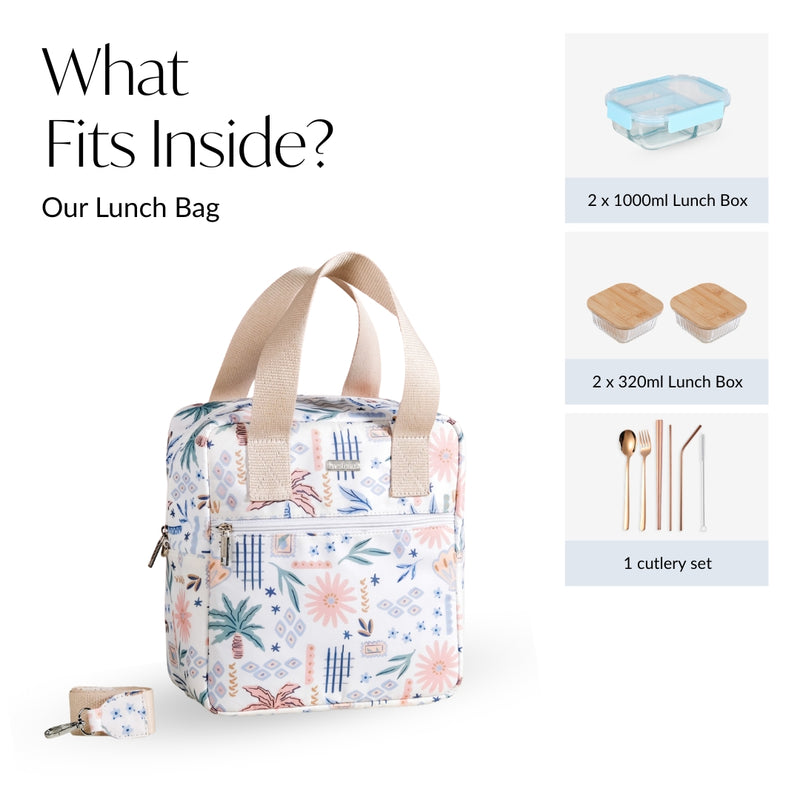 Compact Insulated Office Lunch Bag