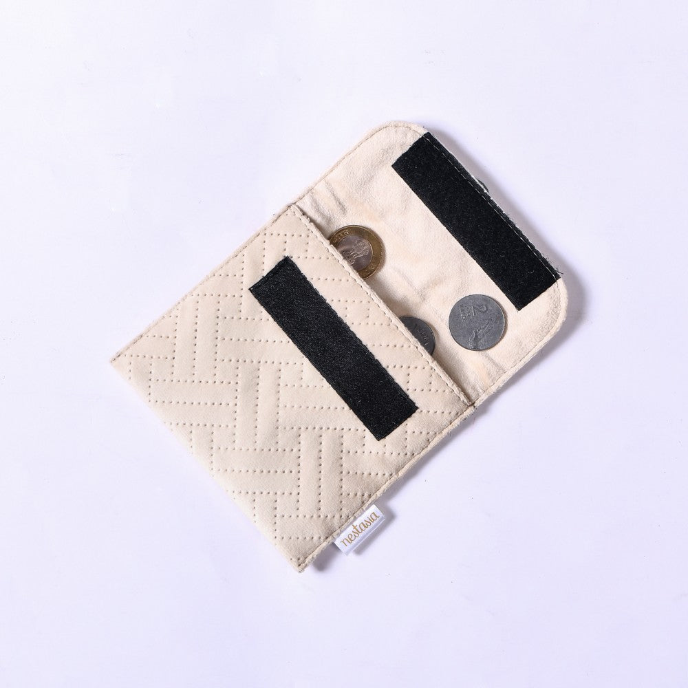 Compact Velvet Sanitary Napkin Pouch Set Of 4 Online - Premium