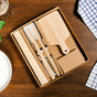 Complete Sushi Set With Rolling Mat And Bamboo Chopsticks Set Of 9