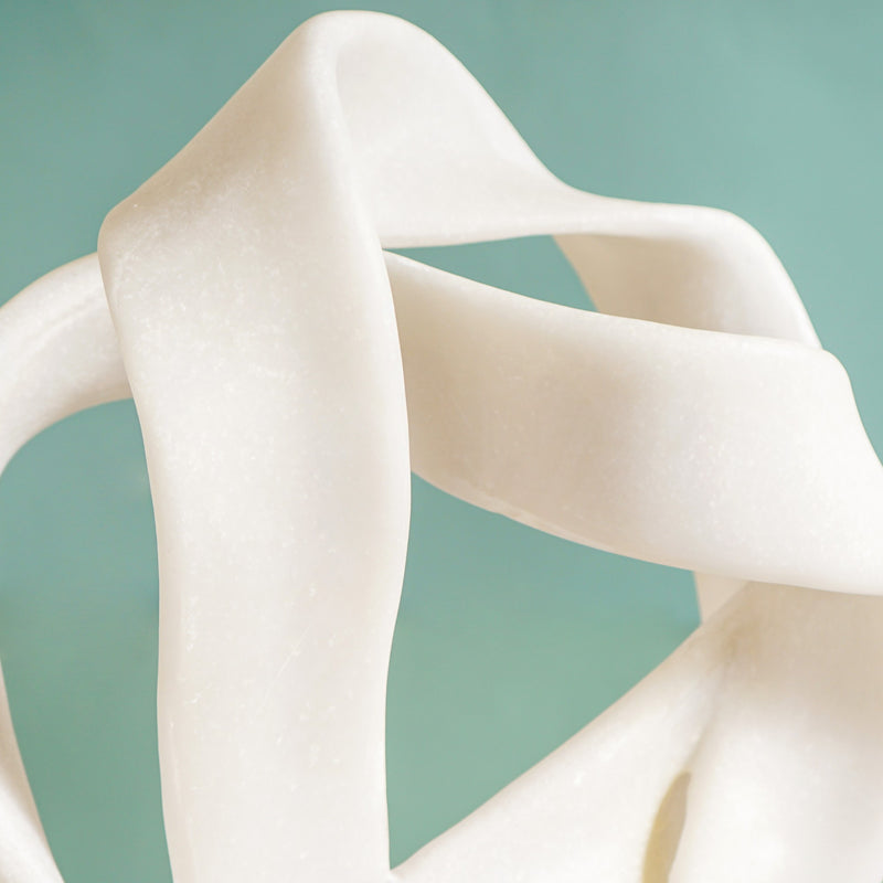 Contemporary Swirl Artistic Figurine