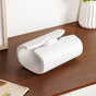 Contemporary Tissue Holder White
