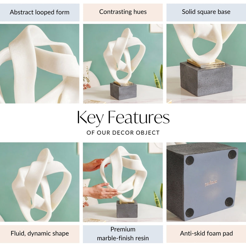 Contemporary Endless Loop Artistic Figurine
