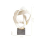 Contemporary Swirl Artistic Figurine