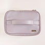 Multipurpose Vegan Leather Toiletry Bag Grey