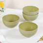 Costola Olive Green 16 Piece Dinner Set For 6