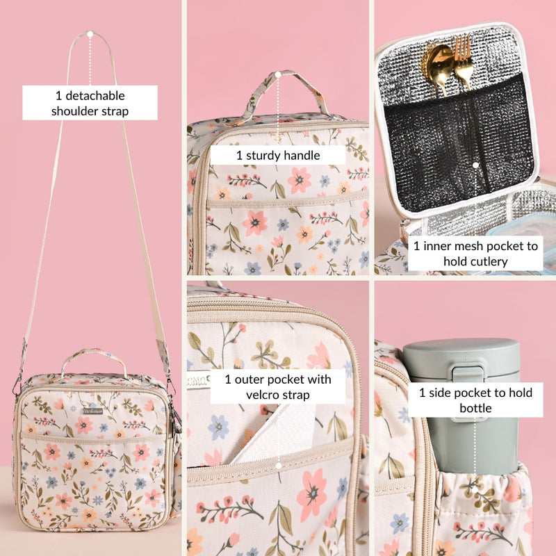 Cottagecore Insulated Lunch Bag