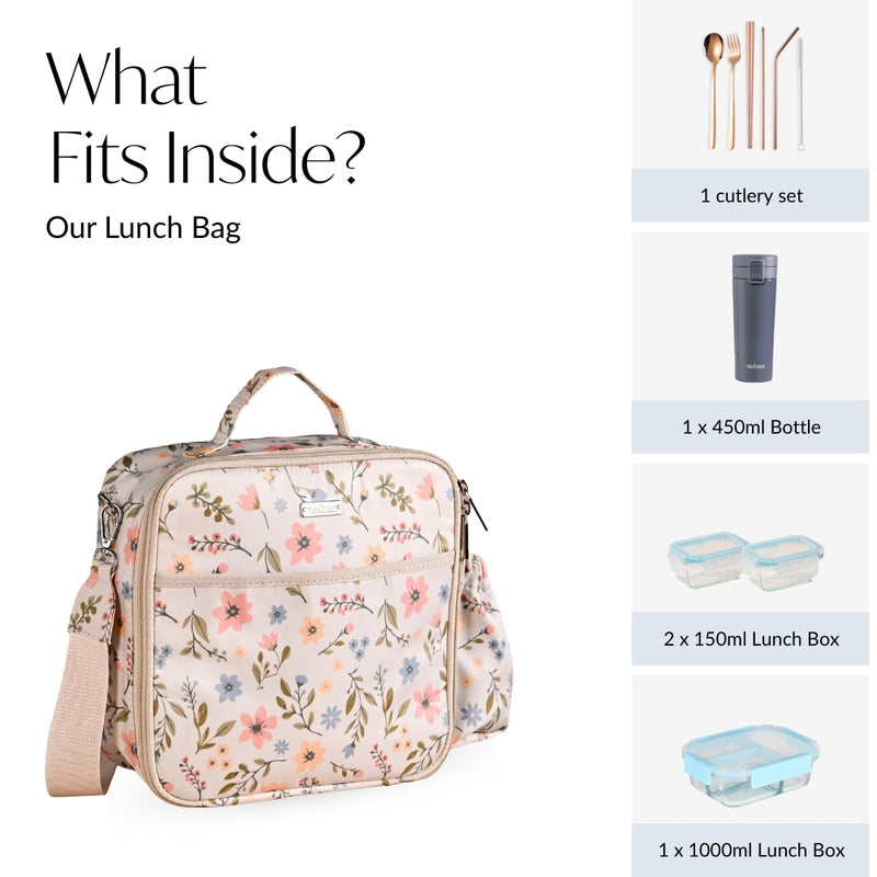 Cottagecore Insulated Lunch Bag
