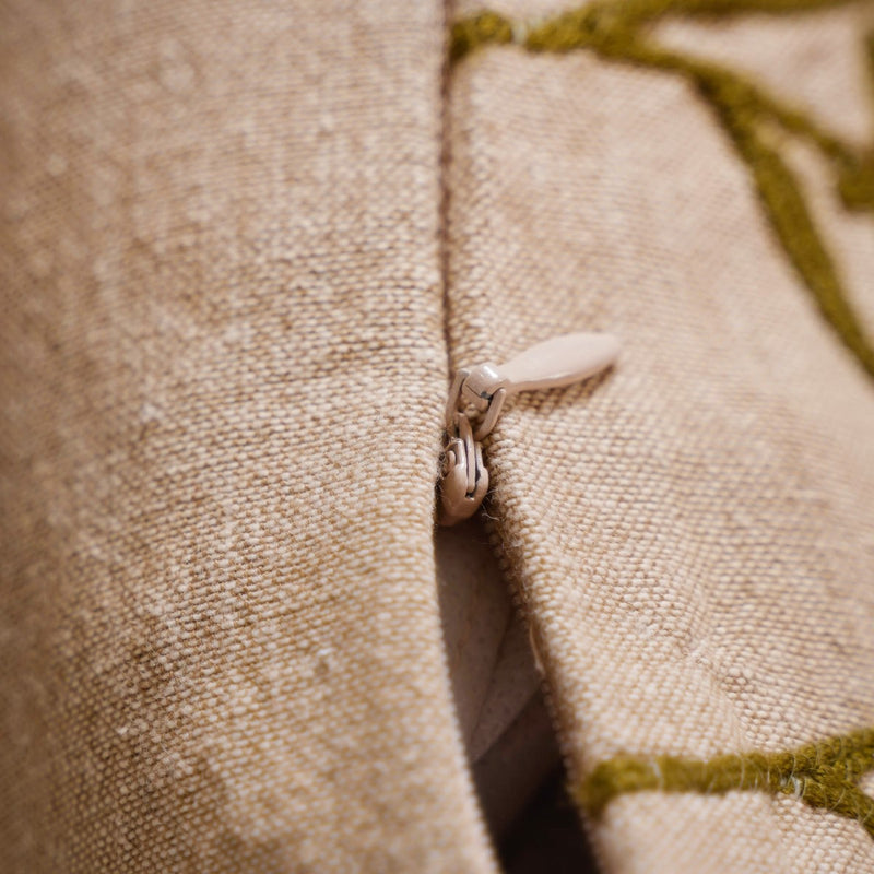 Blossom Burst Cotton Pillow Cover 15x15 Inch