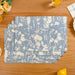 Slate Blue Pure Cotton Placemat Set Of 4