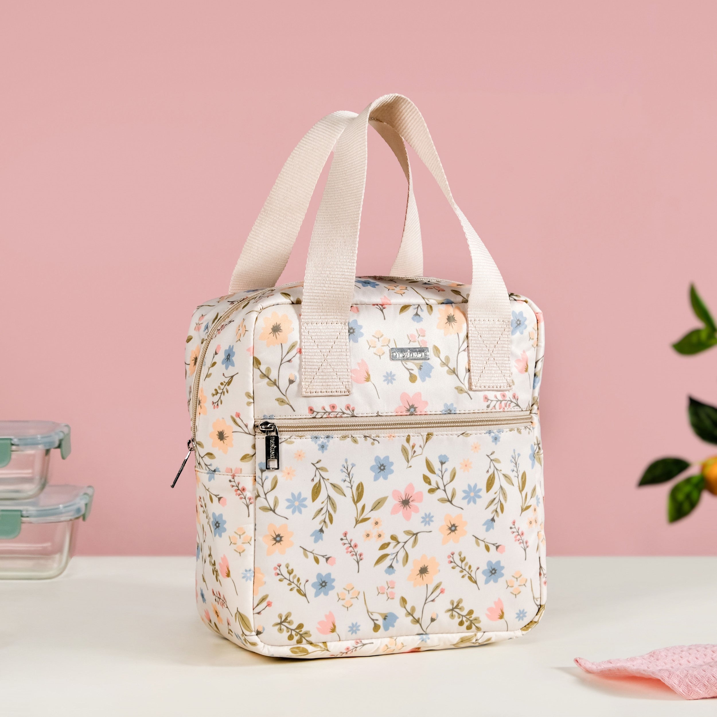 Charming Meadow Insulated Lunch Bag