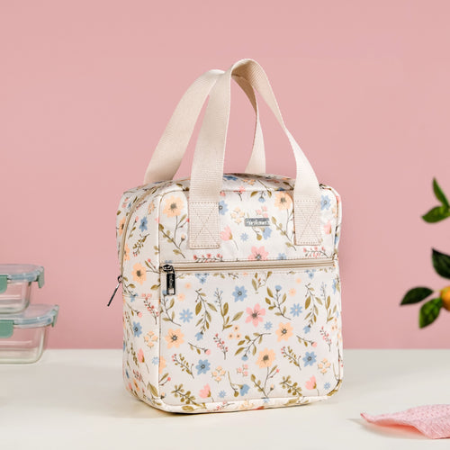 Charming Meadow Insulated Lunch Bag