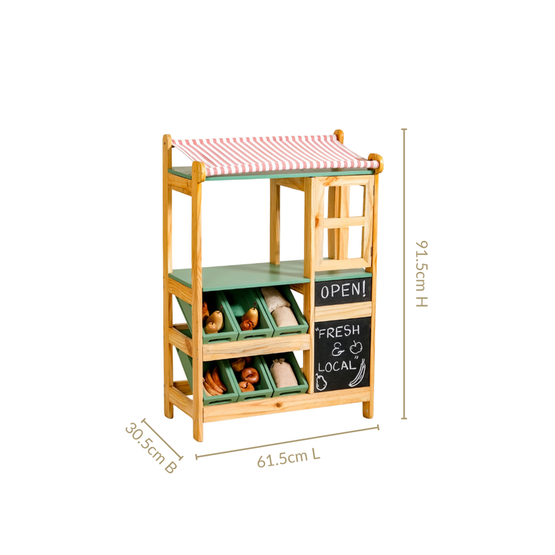 Creative Pretend Play Grocery Cart