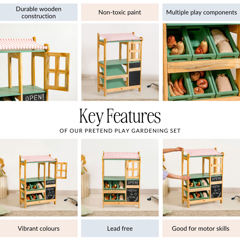 Creative Pretend Play Grocery Cart