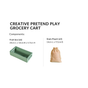 Creative Pretend Play Grocery Cart