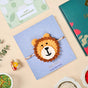 Crochet Natural Fibre Kids Lion Rakhi Gift Set