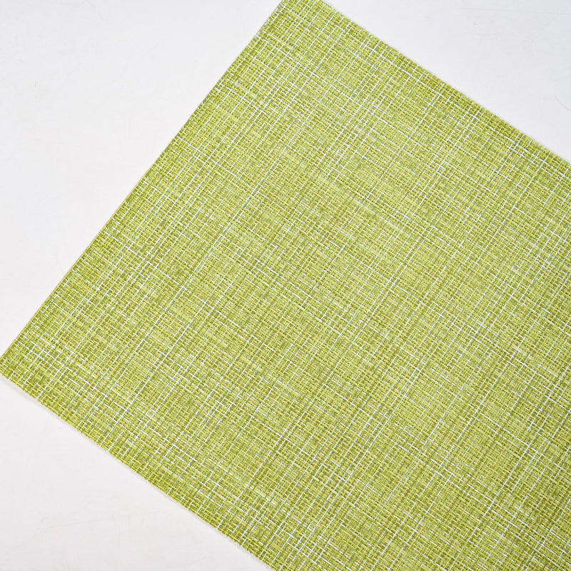 Crosshatch Green Placemat Set Of 6