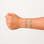 Crystal Simplistic Rakhi Gift Set