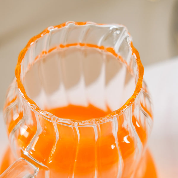 Tall Borosilicate Glass Jug 1950ml