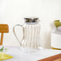 Tall Borosilicate Glass Jug 1950ml