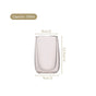 Crystal Clear Double Wall Set Of 2 Beer Glasses 350ml