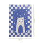 Cuddle Bear Knitted Cotton Throw For Toddlers 105x78cm